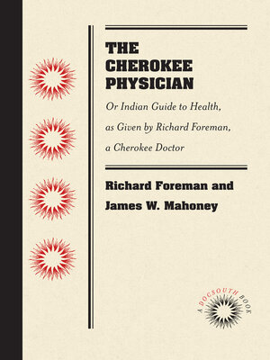 cover image of The Cherokee Physician